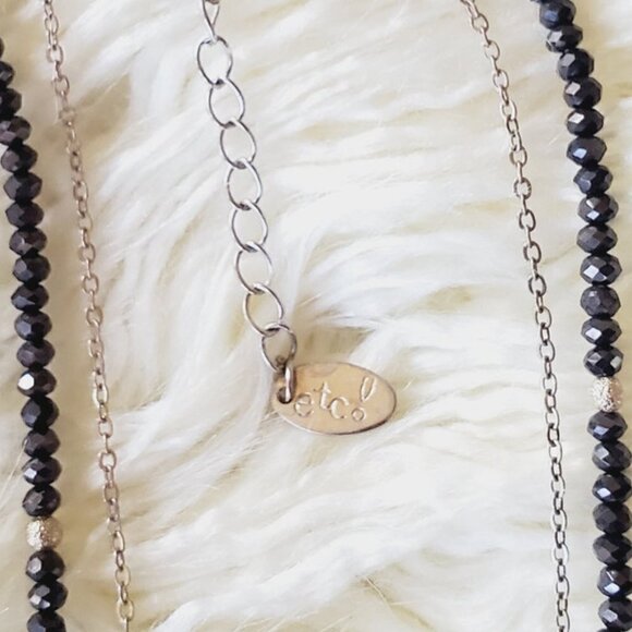 Bohemian Colorful Beaded & Charm Chain ⛓️ Jewelry Necklace. 🌴 - Picture 5 of 7